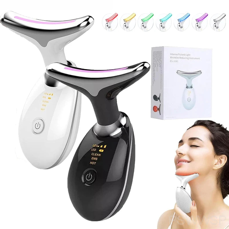 GlowLift Facial & Neck Massager – Skin Tightening & Lifting Beauty Device