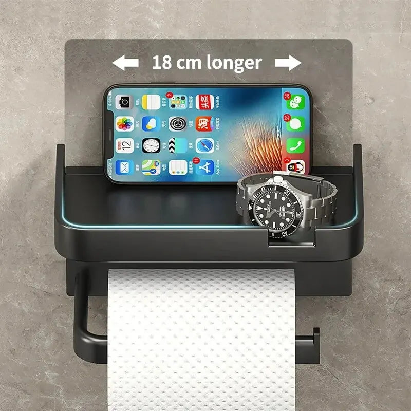 Multi-Purpose Holder for Toilet Paper and Seasonings