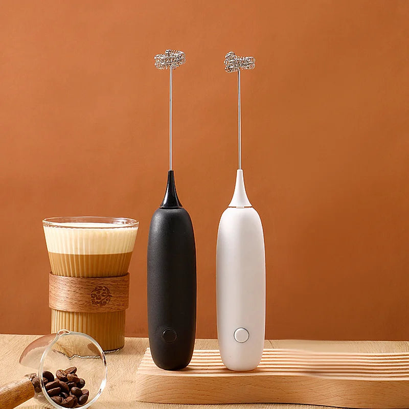 FrothMaster 2-in-1 Handheld Milk Frother & Mixer