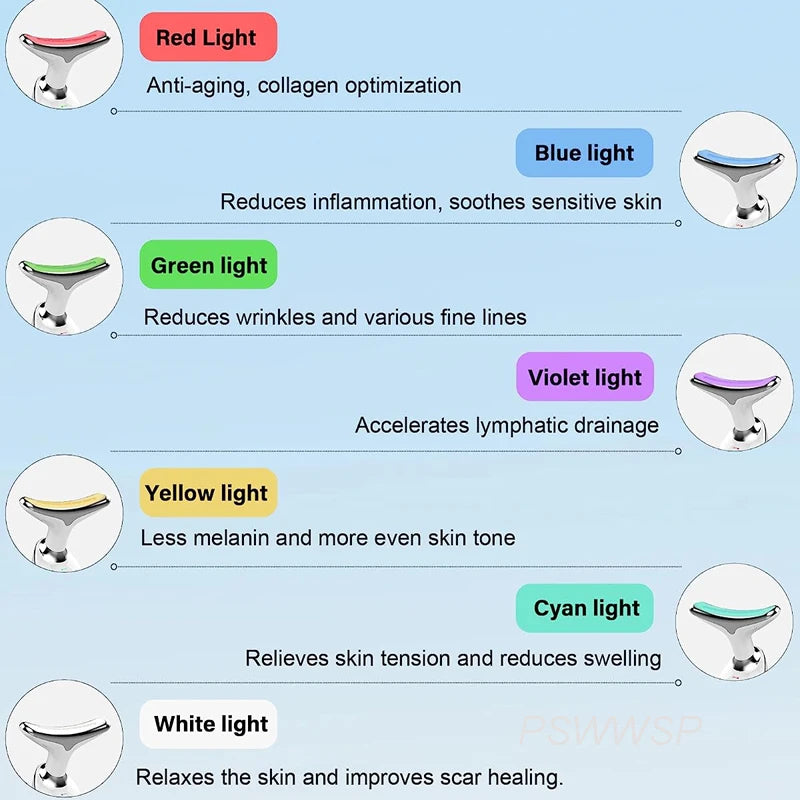 GlowLift Facial & Neck Massager – Skin Tightening & Lifting Beauty Device