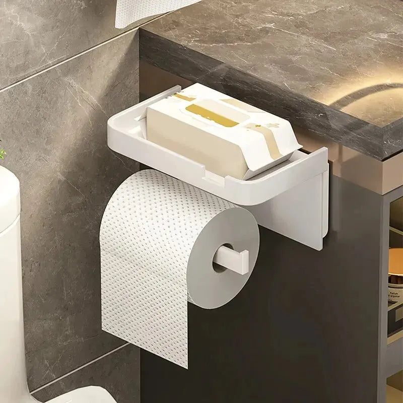 Multi-Purpose Holder for Toilet Paper and Seasonings