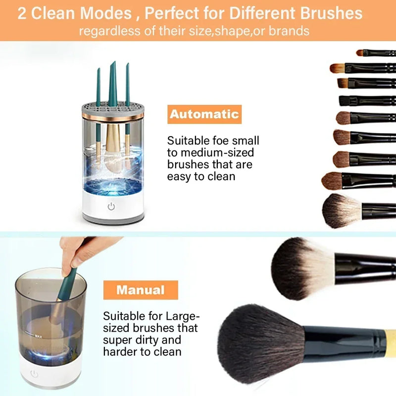 ProClean Rechargeable Electric Makeup Brush Cleaner & Stand