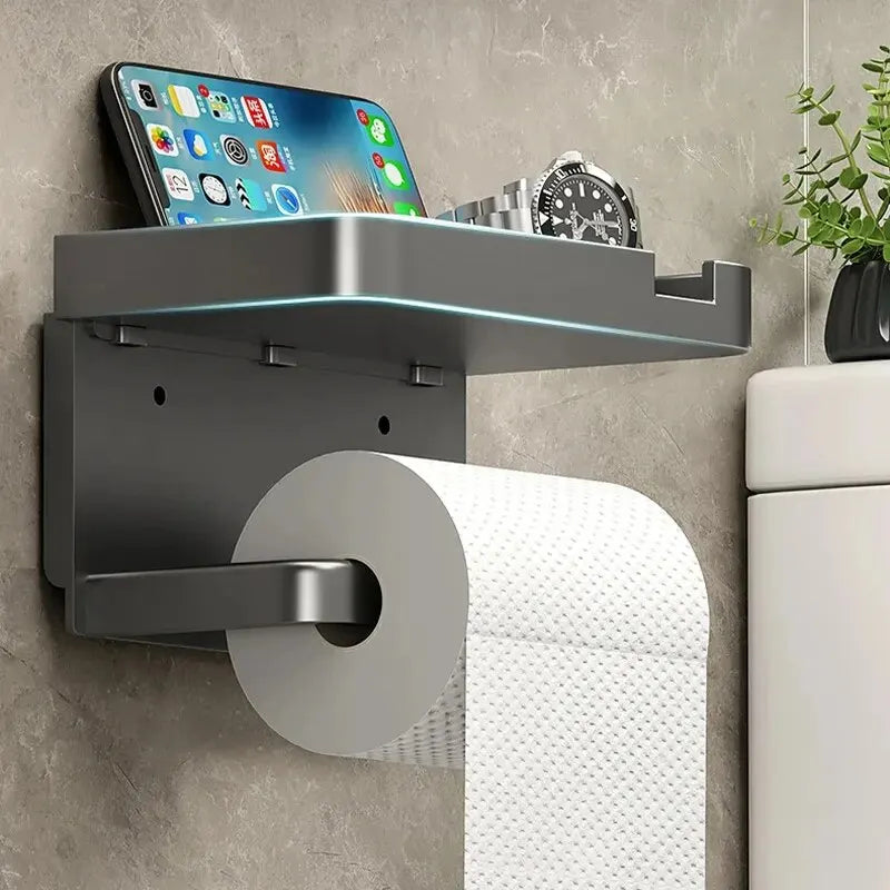 Multi-Purpose Holder for Toilet Paper and Seasonings