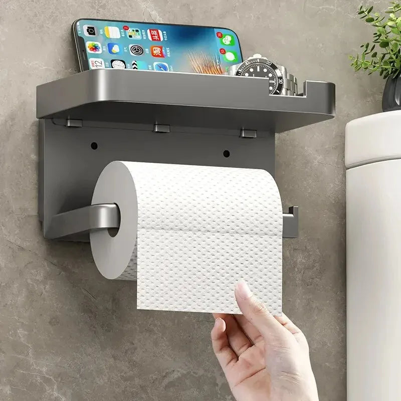 Multi-Purpose Holder for Toilet Paper and Seasonings