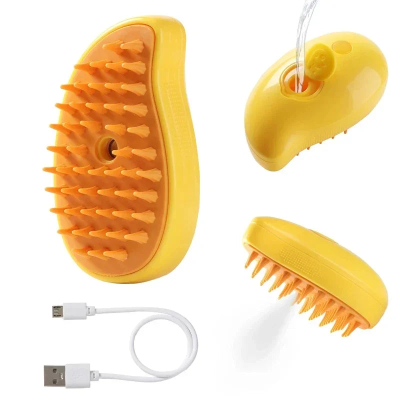 SteamPaw 3-in-1 Pet Grooming Brush