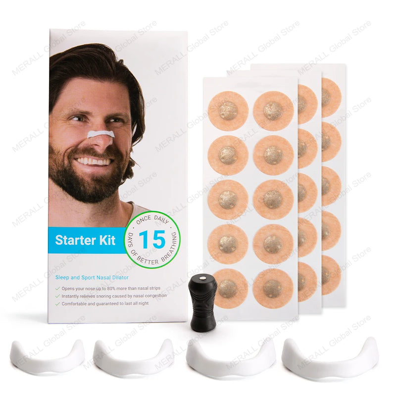 SportEase Magnetic Nasal Dilator & Snoring Reduction Kit