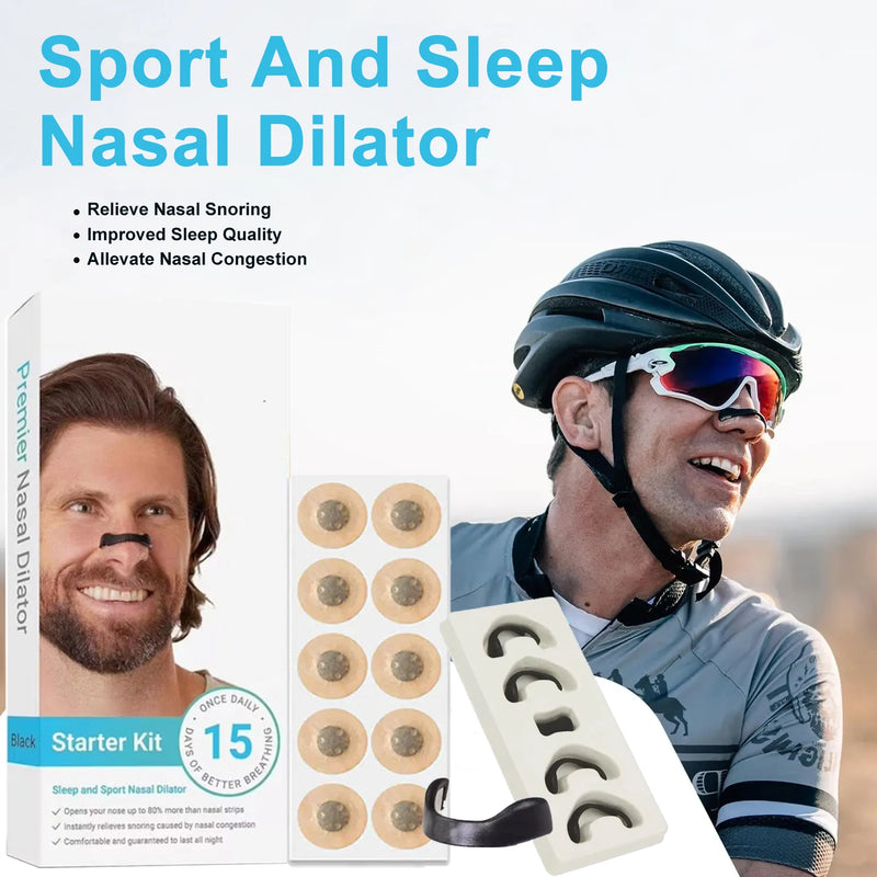 SportEase Magnetic Nasal Dilator & Snoring Reduction Kit